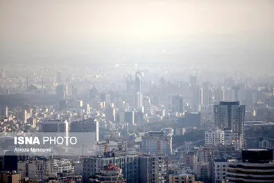 شرایط ناسالم هوای تهران آلودگی هوا