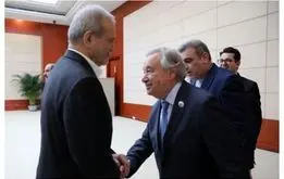 مسعود پزشکیان به دیدار دبیرکل سازمان ملل رفت+عکس