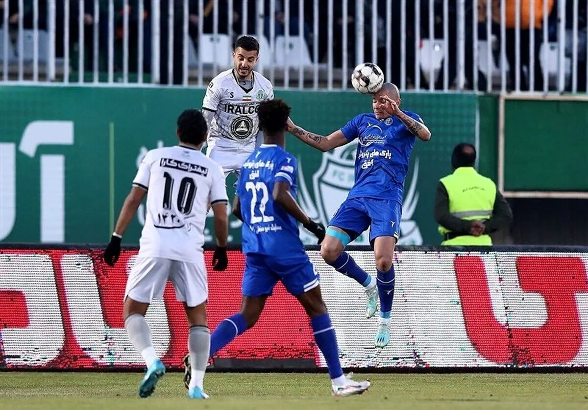 جدول لیگ برتر پس از برد  پرسپولیس