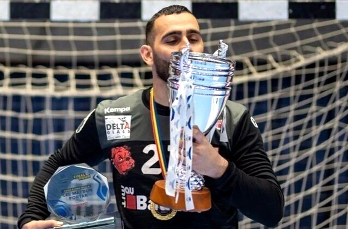 دروازه‌بان تیم ملی پناهنده شد