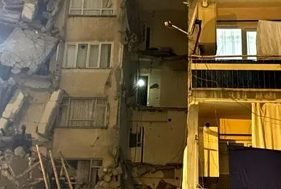 حجم ویرانی های زلزله ترکیه