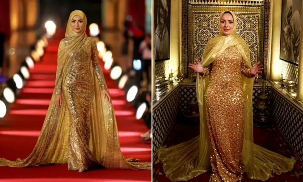 اینفلوئنسر محجبه مراکشی برنده اولین مسابقه «دوشیزه هوش مصنوعی» شد!