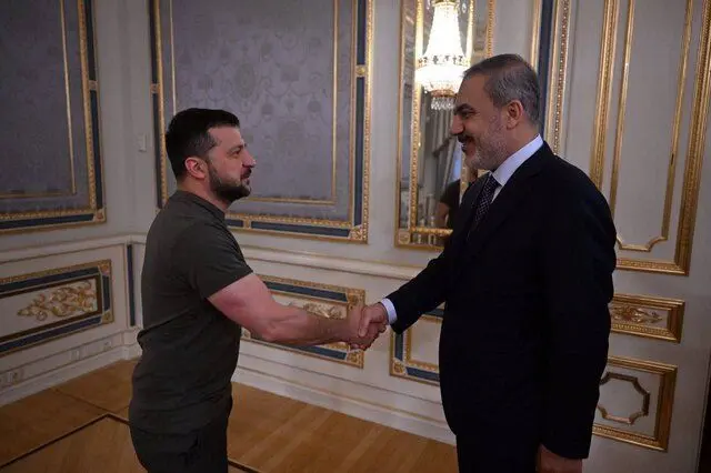 زلنسکی با فیدان دیدار کرد