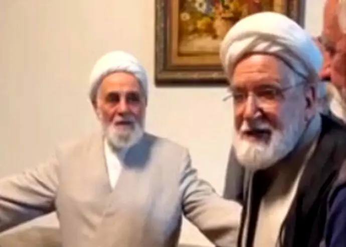 تصویر تازه مهدی کروبی کنار ناطق نوری پس از ۱۵ سال