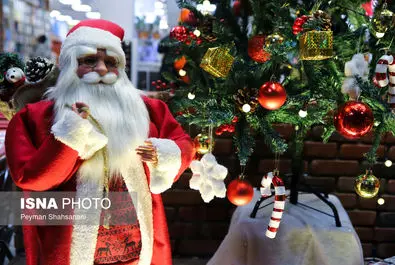 حال و هوای محله جلفا در شب‌های کریسمس