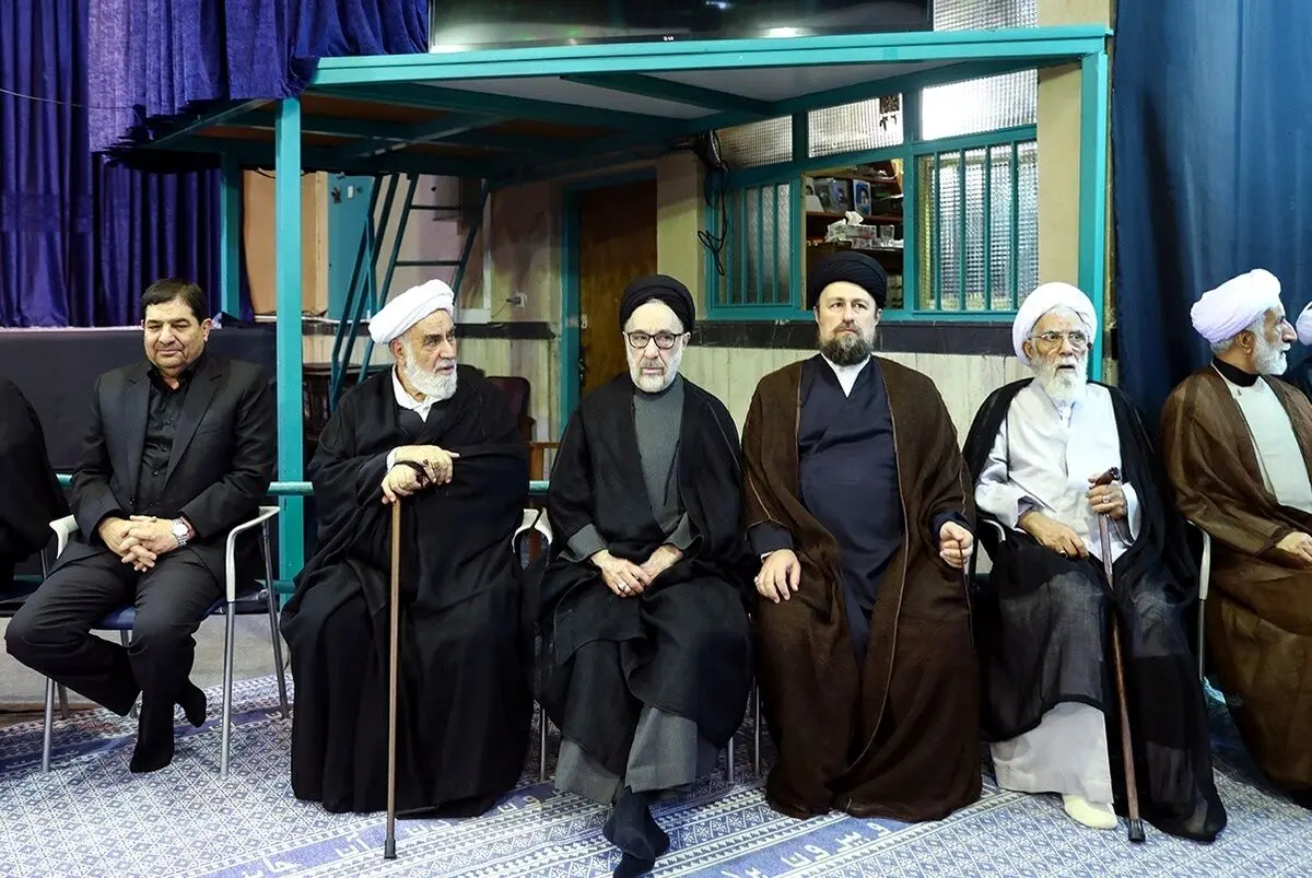 پایان انزوای خاتمی | واکنش جنجالی به تصاویر محمدی گلپایگانی، محسنی اژه‌ای و مخبر با سیدمحمدخاتمی