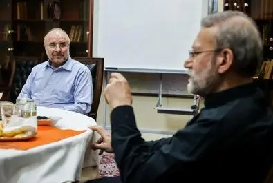 قالیباف میزبان ناطق نوری، حداد عادل و لاریجانی