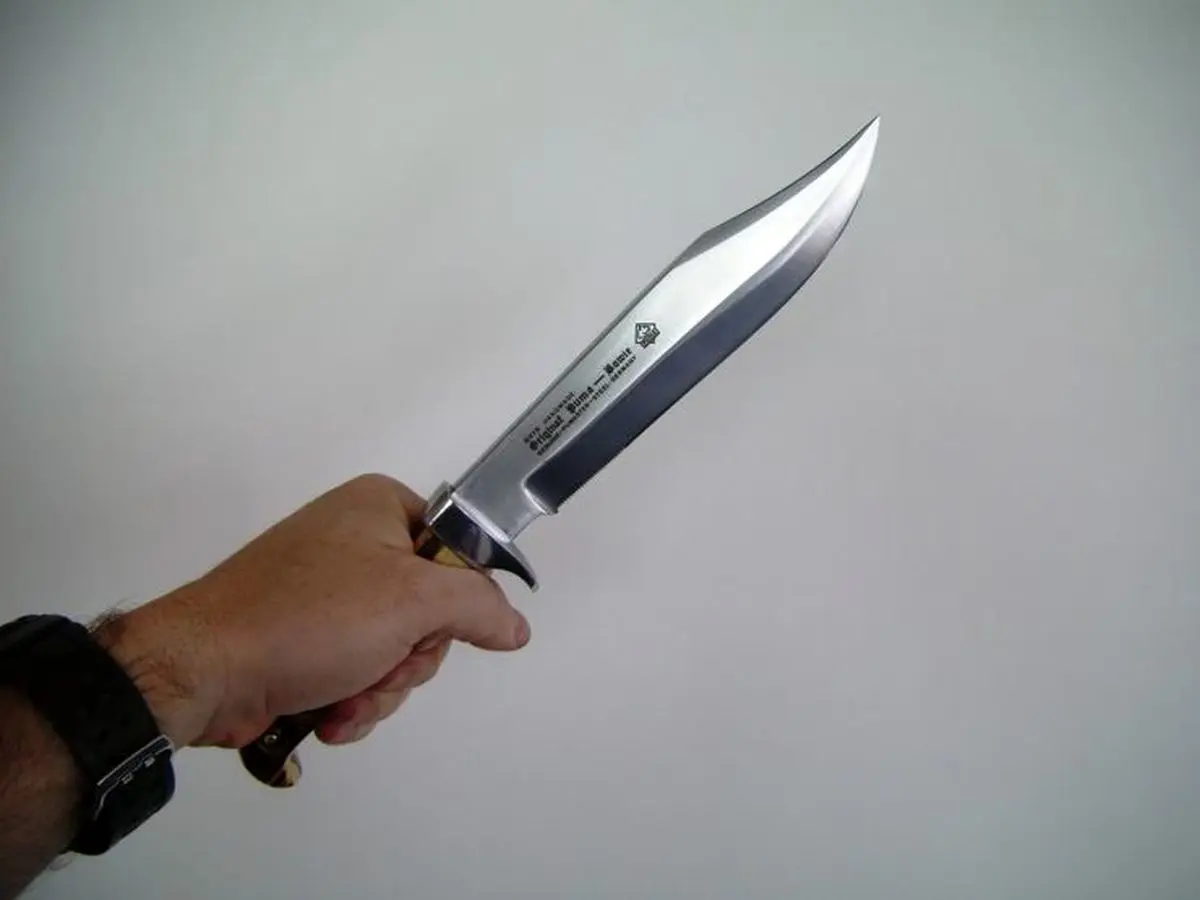 دستگیری قمه کش وحشی در محله دولت آباد تهران | ندامت جنجالی قمه کش از کارش