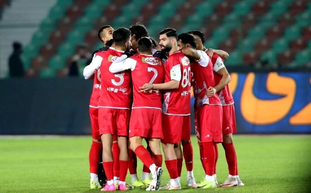 ترکیب پرسپولیس آماده نبرد با چادر ملو +عکس
