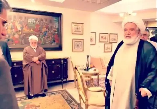 تصویر تازه مهدی کروبی در مراسم افطاری کرباسچی