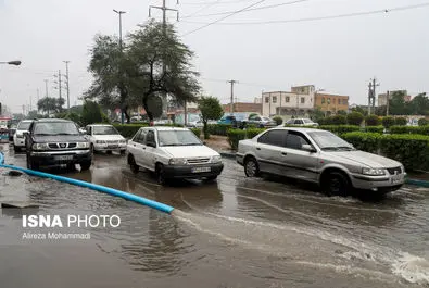 بارش باران اهواز