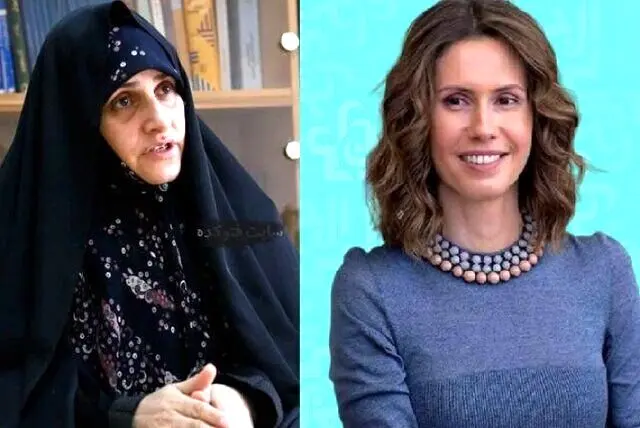 پیام ویژه همسر بشار اسد به جمیله علم الهدی

