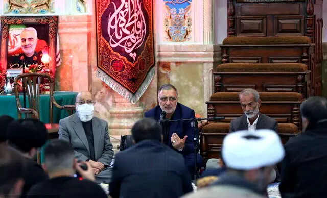 شهردار تهران در منزل حاج قاسم : او حسرت می‌خورد که چرا به شهادت نرسیده است