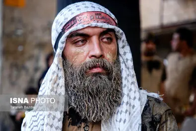 آیین «گل مالی »در روز عاشورا