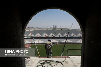 بازسازی ورزشگاه آزادی