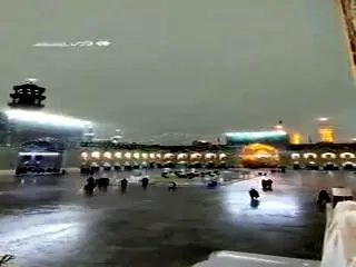  آسمان مشهد آخرالزمانی شد
