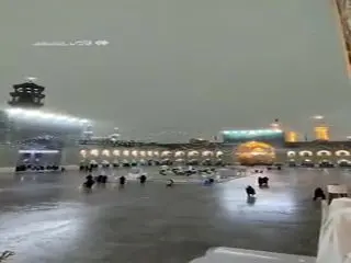  آسمان مشهد آخرالزمانی شد
