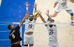 والیبال ایران حریف چک نشد / رویای صعود ناتمام ماند