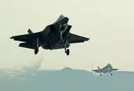 هدف قرار گرفتن جنگنده F۳۵ در آسمان ایران