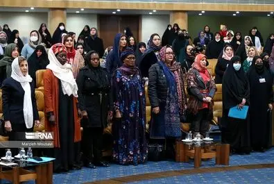 خانم بلاگر لبنانی  با حجاب خاص اش در دورهمی جنجالی همسر رئیسی!