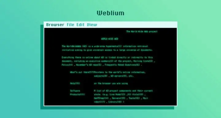 اولین وب سایت تاریخ را ببینید + عکس