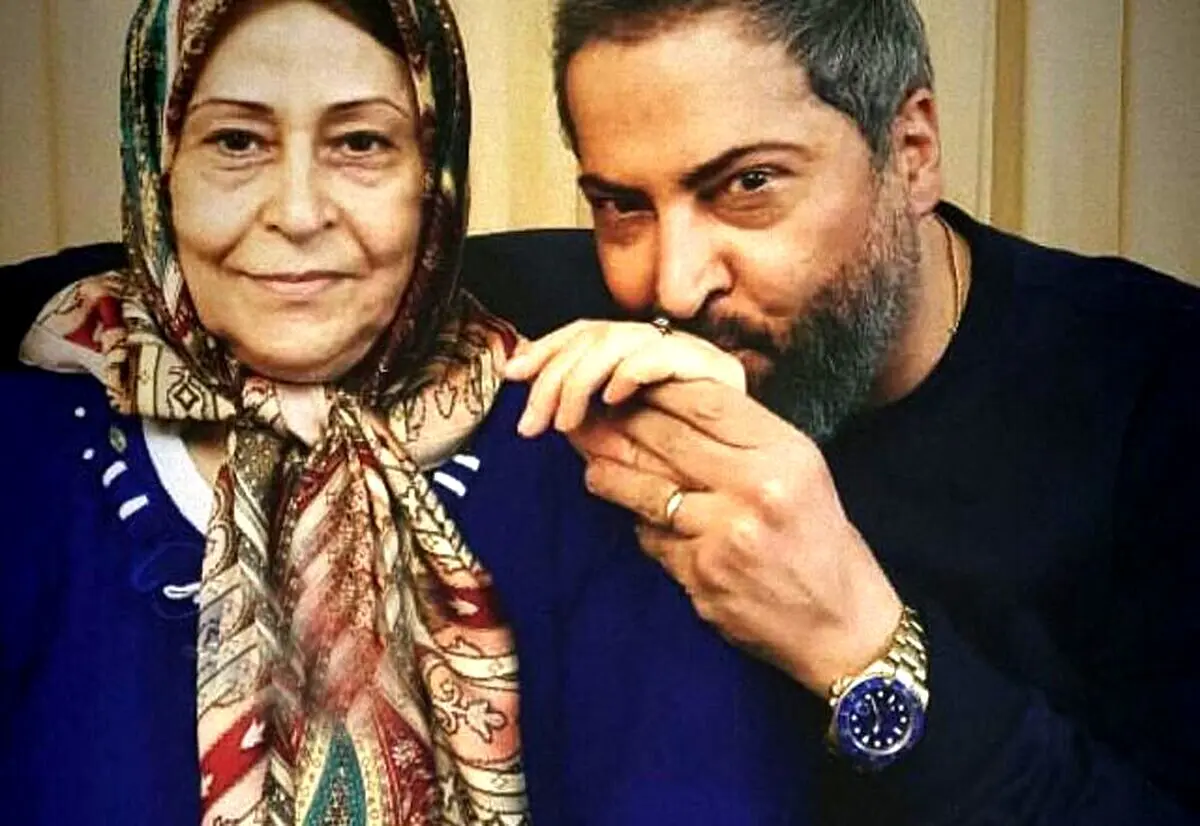 بغض مادر مهرداد میناوند هنگام شنیدن صدای پسرش + فیلم