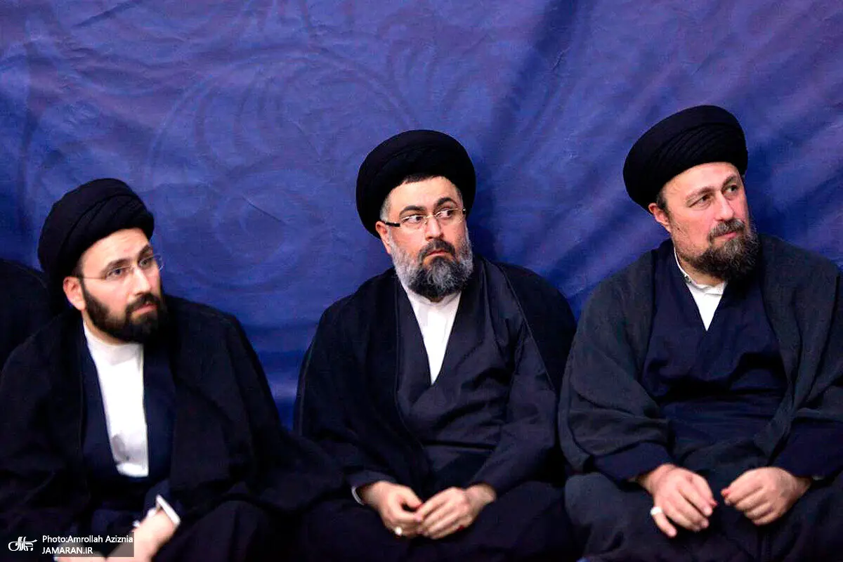 تصاویری جدید از نوه‌ها و نبیره‌های امام خمینی 
