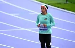 علت از هوش رفتن دختر دونده ایران چه بود؟