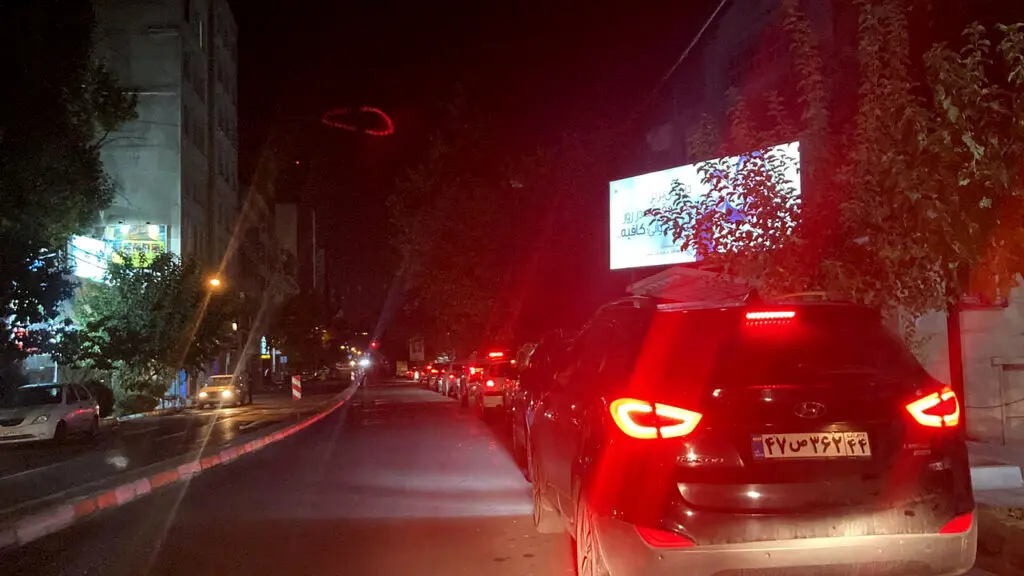غرب تهران با شایعه بنزینی بهم ریخت