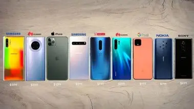  قیمت گوشی‌ سامسونگ، شیائومی و آیفون در بازار/قیمت ارزان‌ترین و گران‌ترین گوشی‌های بازار 