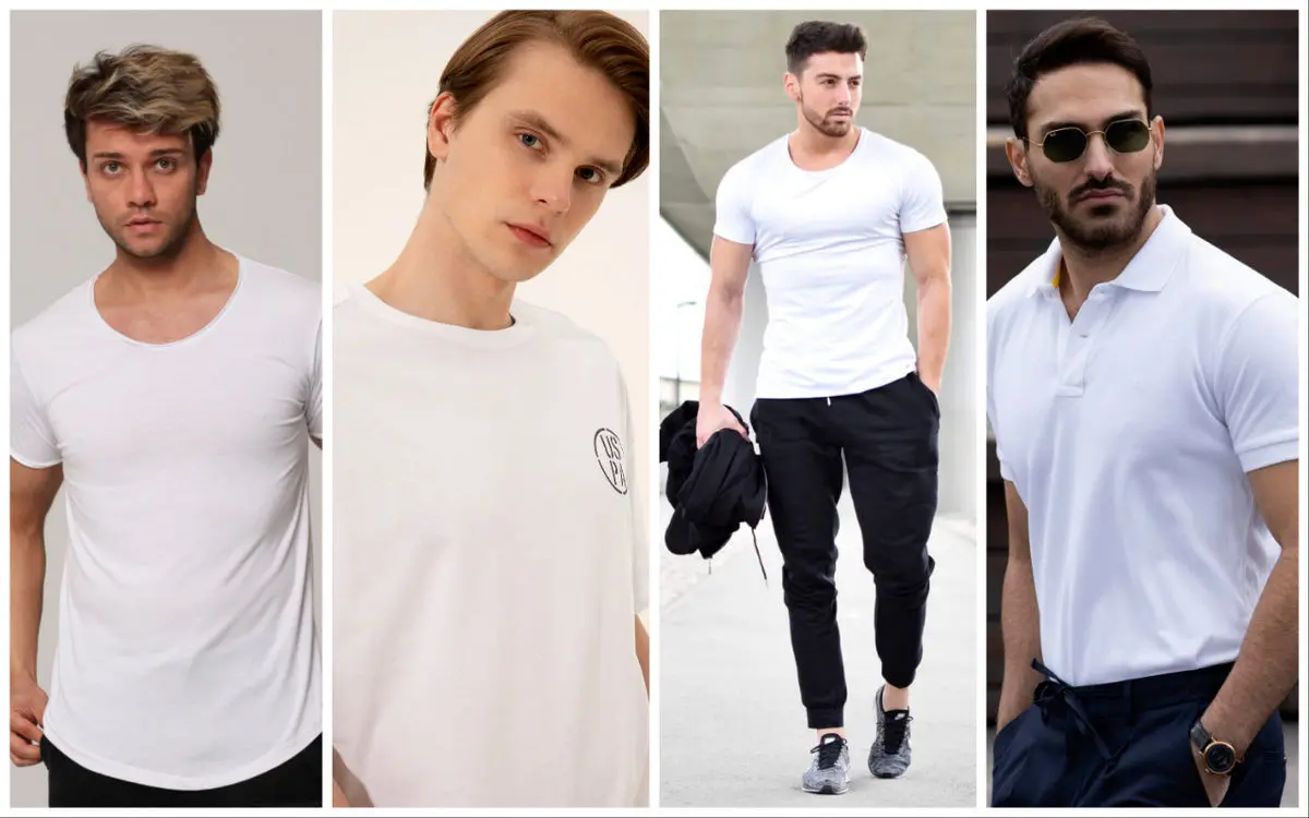 کمکت می کنم تی شرت سفید تو ست کنی/ست کردن تی‌شرت سفید با انواع لباس‌ها