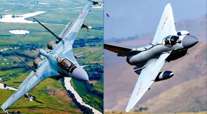 «سوخو ۳۵» روسی یا جنگنده چینی «جی ۱۰» کدام جنگنده بهتر است؟

