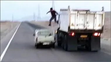 سرقت‌های خبرساز از بار کامیون‌ها در جاده قم