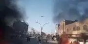 تصاویر صداوسیما از ماجرای حمله به کلانتری ۱۶ زاهدان