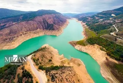 کمبود آب در بزرگترین سد مازندران