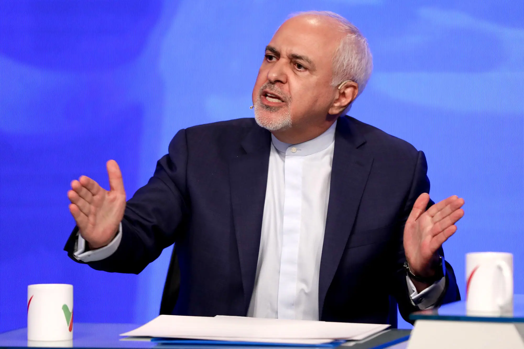 فیلم کامل صحبت های طوفانی ظریف در صدا و سیما
