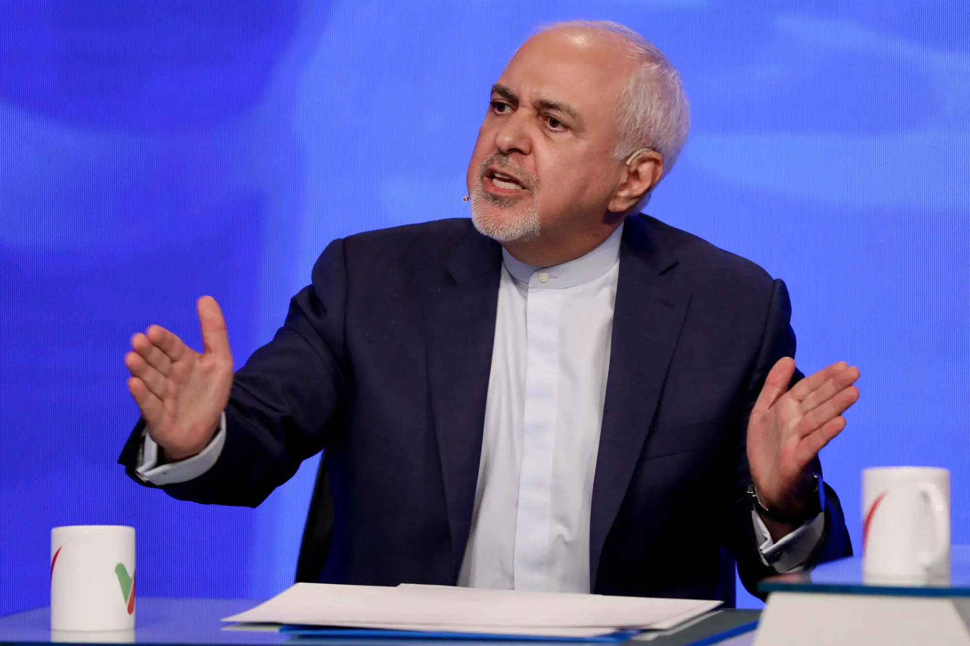 فیلم کامل صحبت های طوفانی ظریف در صدا و سیما
