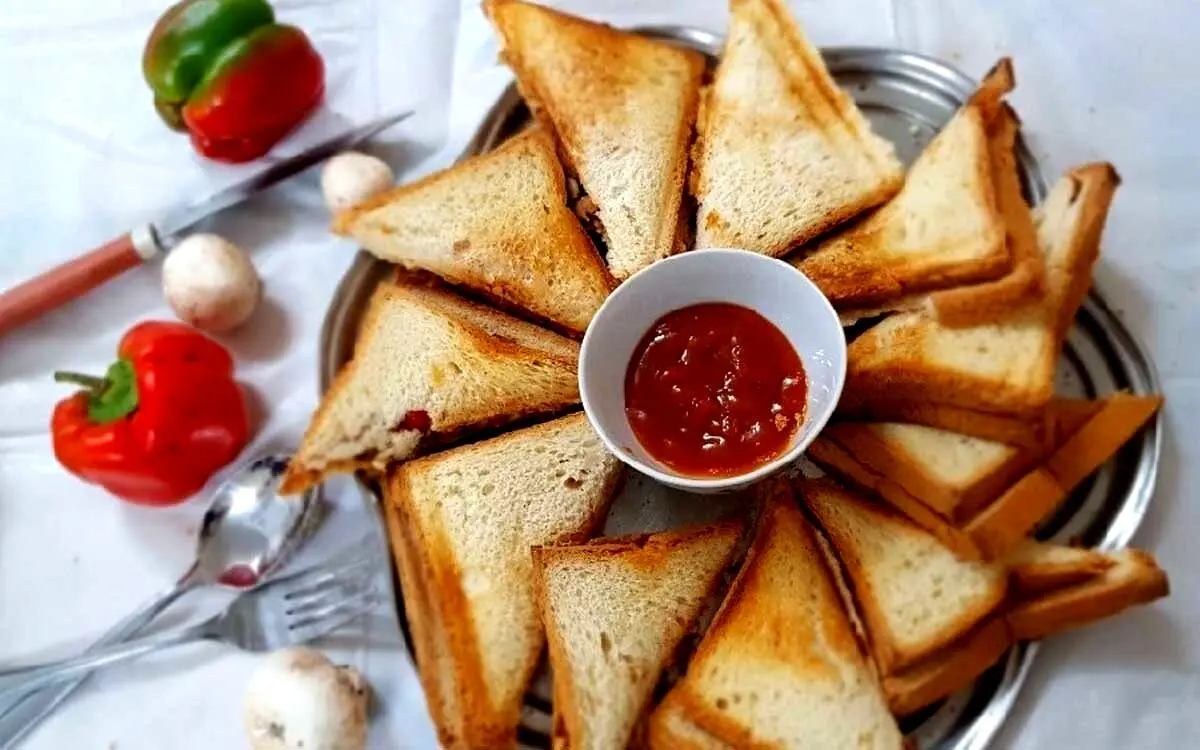 روش تهیه ۵ ساندویچ لذیذ و فوری برای دانش آموزان

