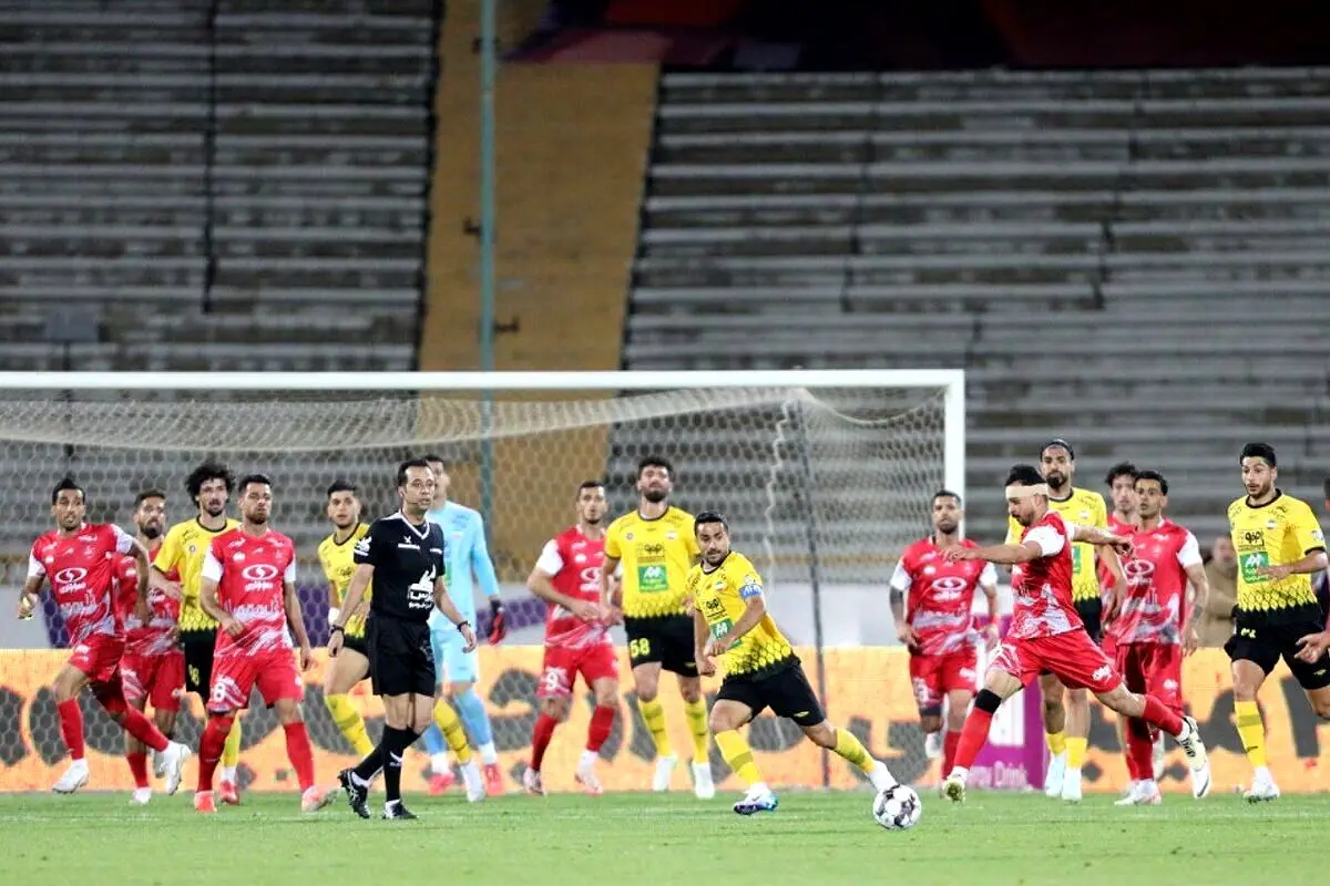کری سنگین سپاهان برای پرسپولیس+عکس