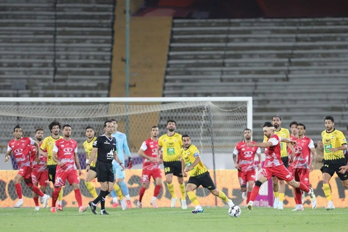 کری سنگین سپاهان برای پرسپولیس+عکس