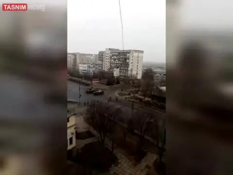 ببینید | یک شهر کلیدی اوکراین سقوط کرد