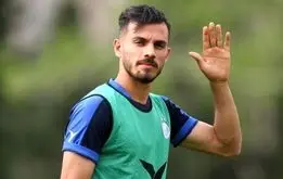 ابوالفضل جلالی در تمرین استقلال؛ مصدومیت یا پیشگیری؟