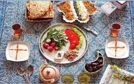 ضیافت افطار نه افطاری شیک