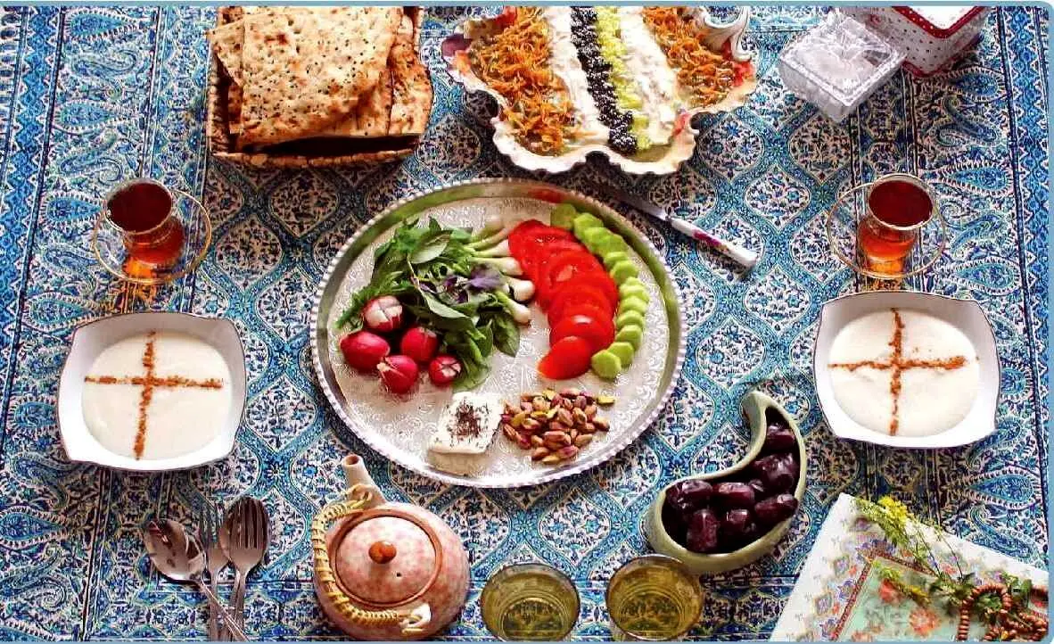 ضیافت افطار نه افطاری شیک
