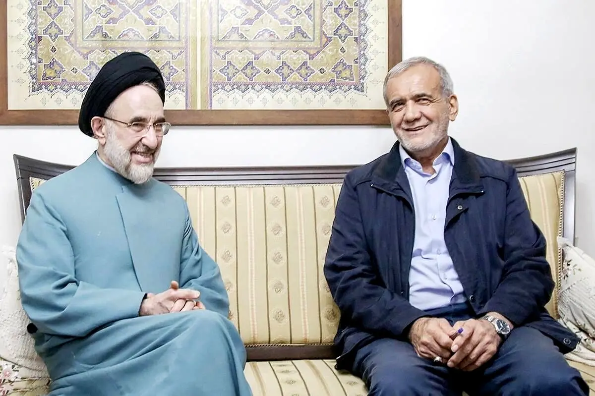 تشکر ویژه پزشکیان از سیدمحمد خاتمی
