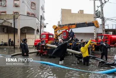 بارش باران اهواز