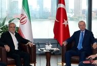 عکس جنجالی از ملاقات پزشکیان و اردوغان در شبکه‌های اجتماعی