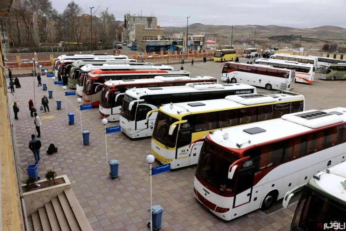 بلیت اتوبوس برون شهری ۲۵ درصد گران می شود