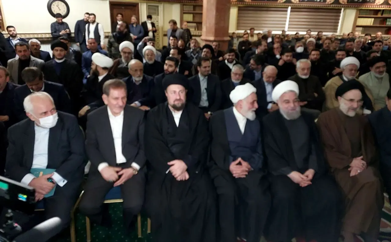 شش چهره ارشد دور از قدرت در  مراسم سالگرد هاشمی رفسنجانی +عکس