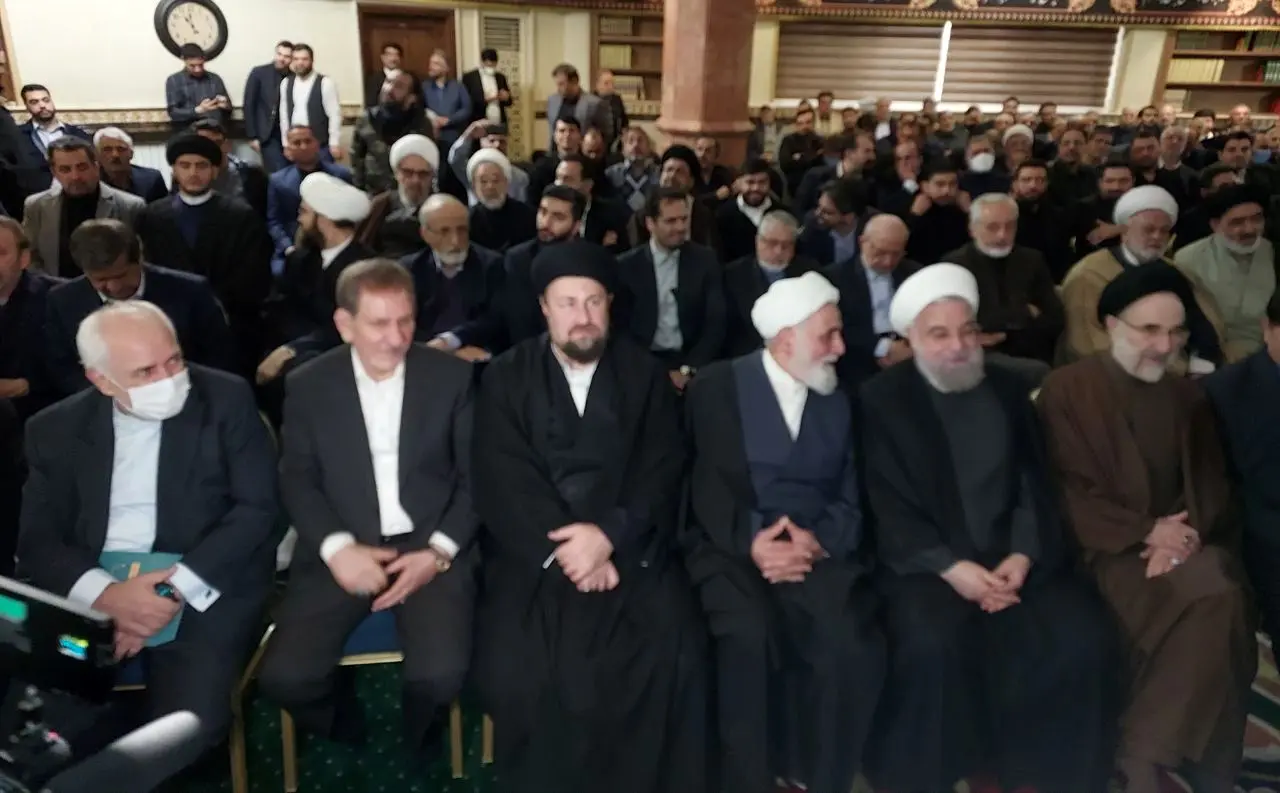 شش چهره ارشد دور از قدرت در  مراسم سالگرد هاشمی رفسنجانی +عکس